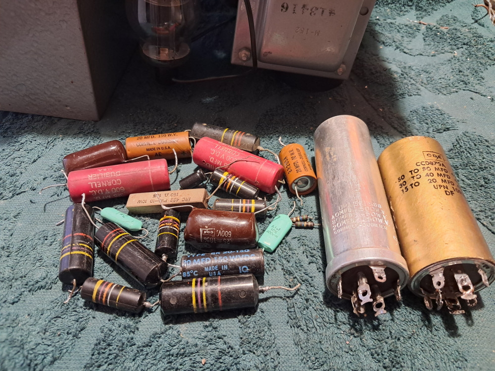 McIntosh A116 old parts.jpg