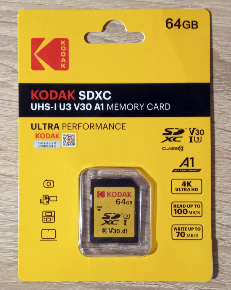 Kodak Ultra Performance SDXC 64 GB.jpg